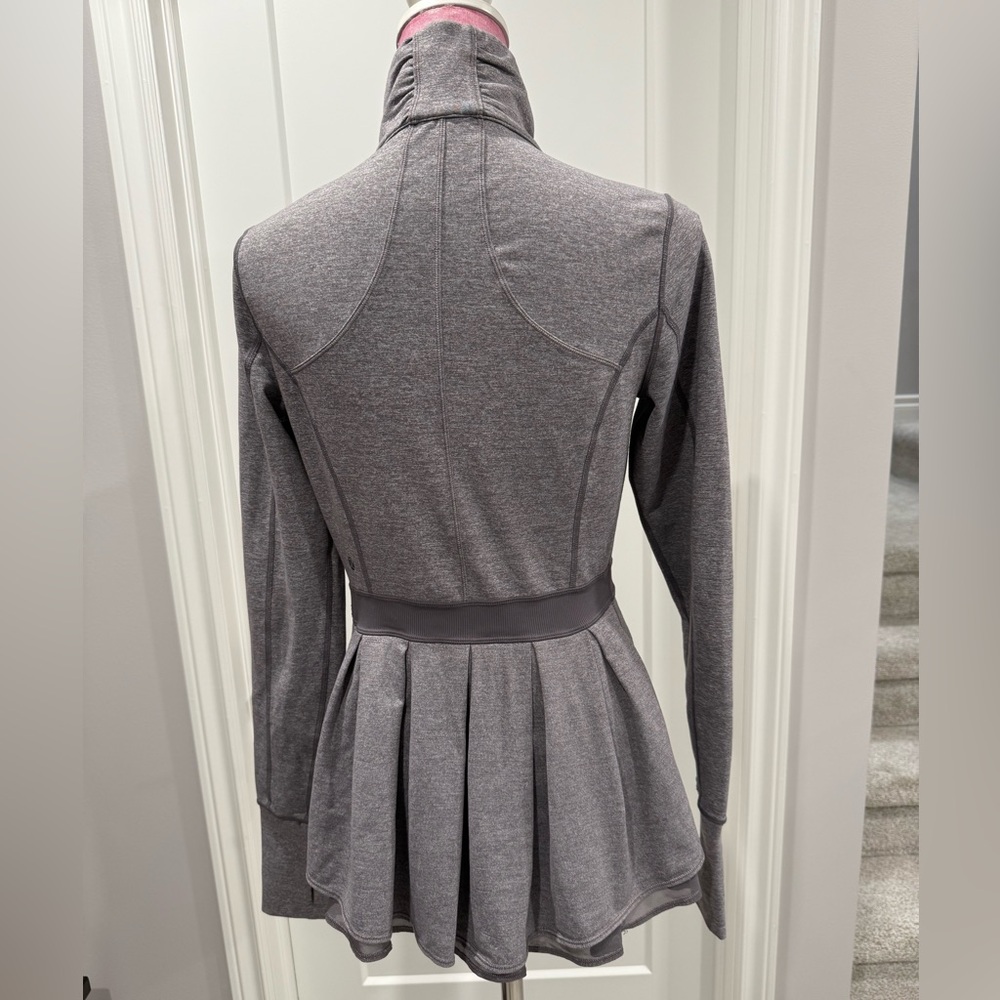 Lululemon Heathered Grey Riding Jacket - Picture 2 of 6